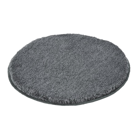 Kleine Wolke Relax Dywanik łazienkowy szary 100 cm okrągły