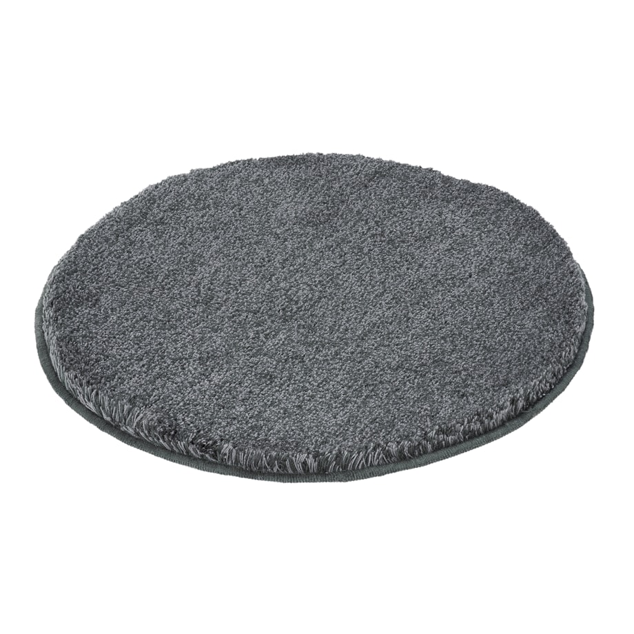 Kleine Wolke Relax Dywanik łazienkowy szary 100 cm okrągły