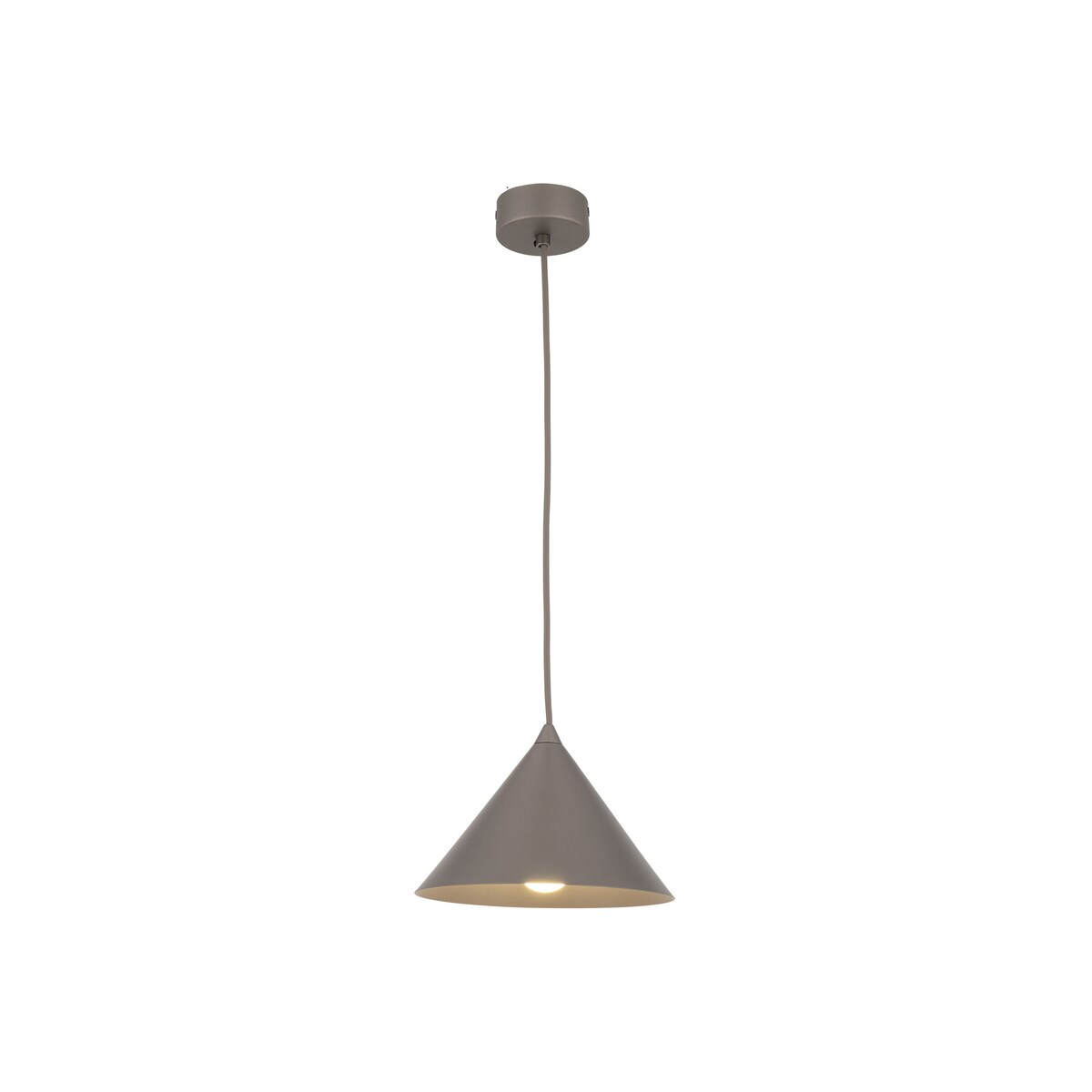 Lampa wisząca loftowa TK Lighting CONO S New Brown E27 regulowana wysokość brązowa do salonu kuchni jadalni