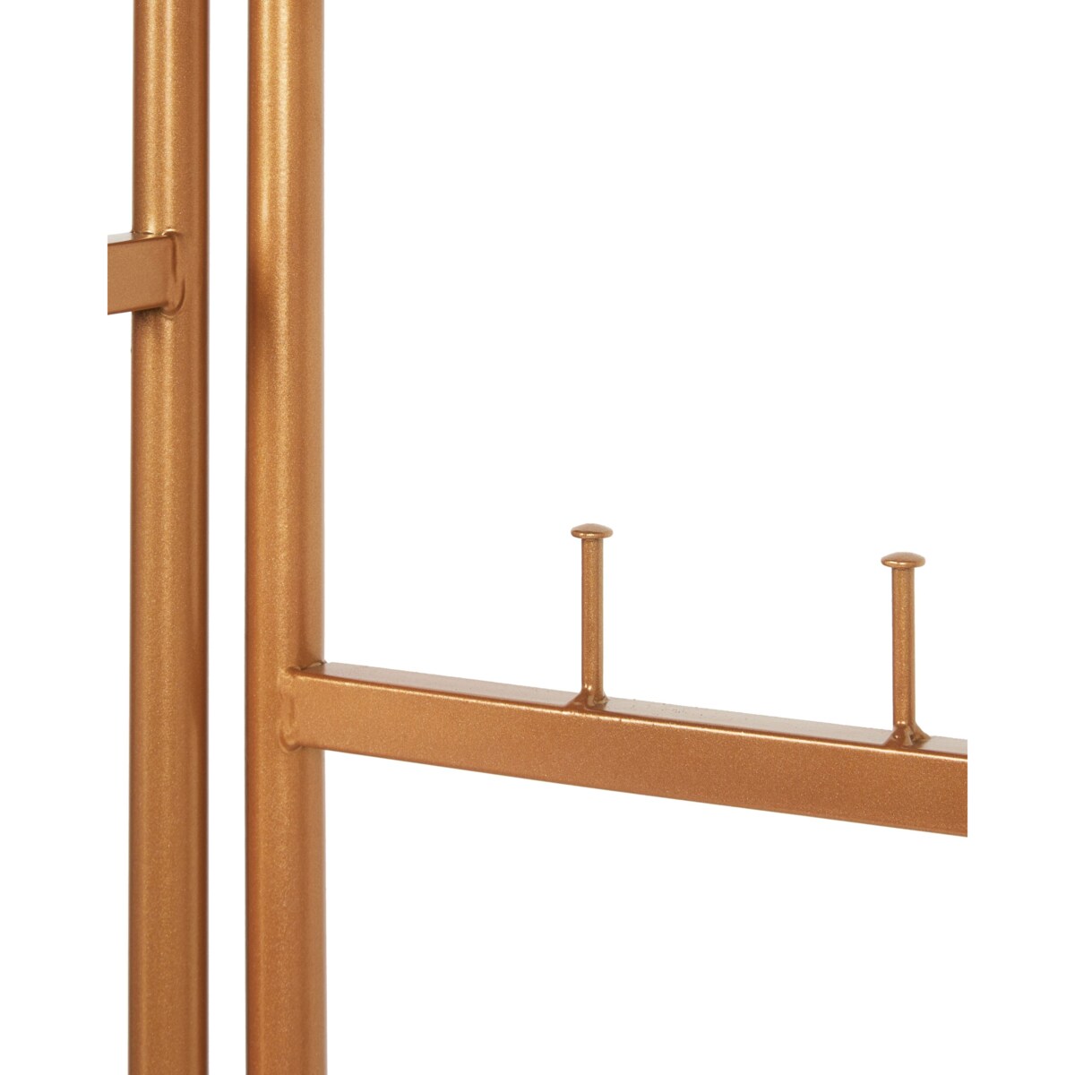 Wieszak stojący złoty LAWTON