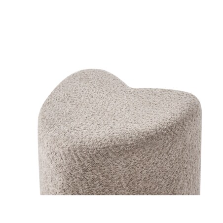 Puf SCOTIA Szenil Jasnobrązowy 40 cm 33 cm 44 cm