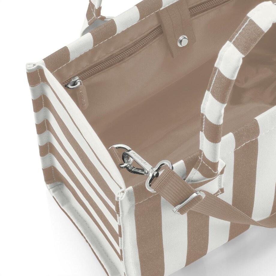 Torba DAILY SHOPPER XS, summerstripes coffee