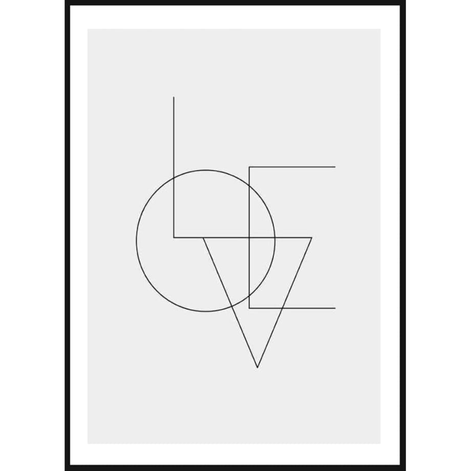 Poster Story, Plakat, Obraz - Love Minimalistyczne, wymiary 30 x 42 cm