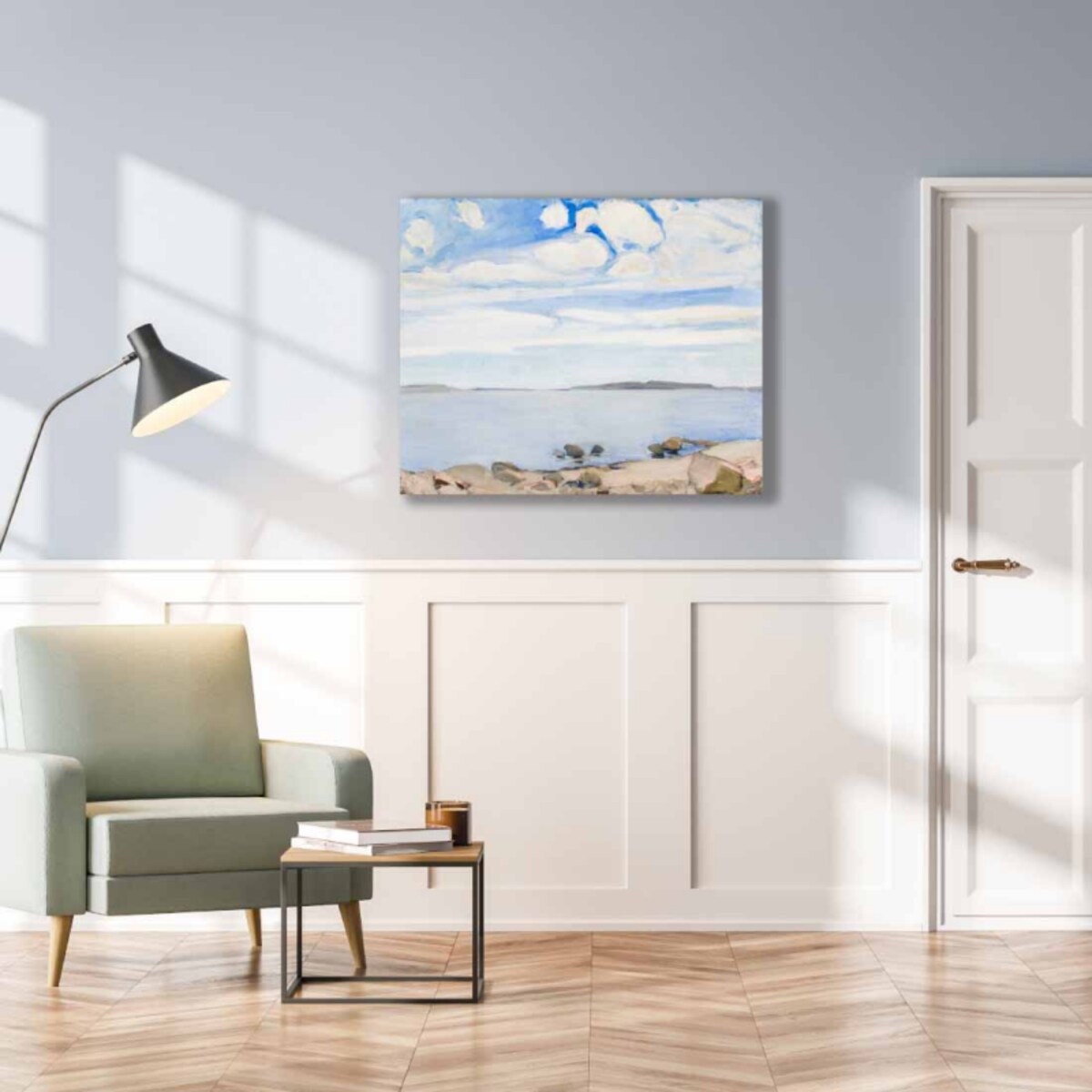 Obraz Pejzaż w Finlandii Konrad Krzyżanowski 50cm/60cm