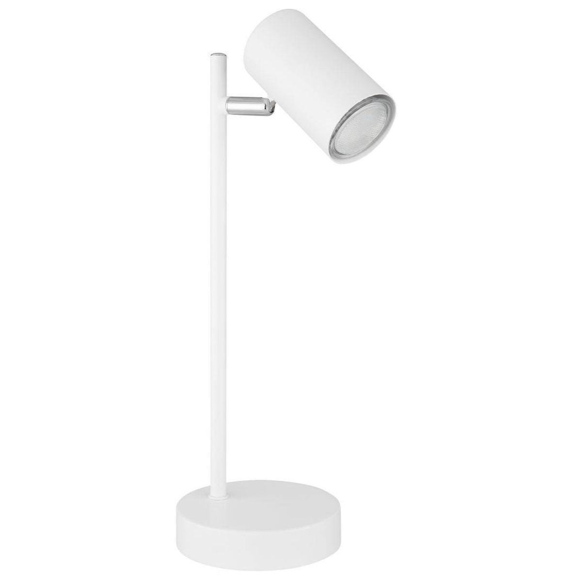 Regulowana LAMPKA biurkowa ROBBY 57910TW Globo stojąca LAMPA do gabinetu biała