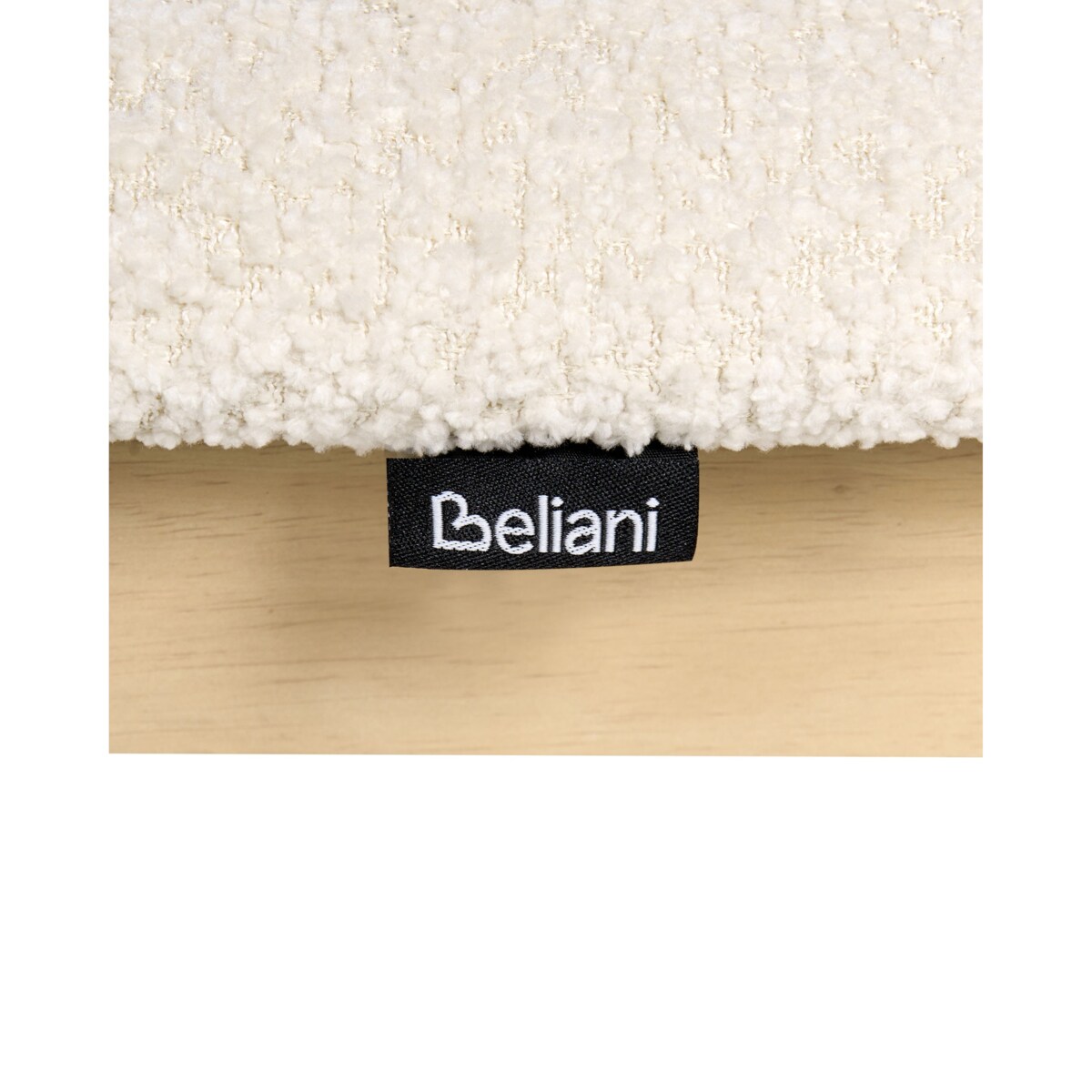 Zestaw 2 krzeseł do jadalni ISLE Drewno Jasny brąz/ beżowy