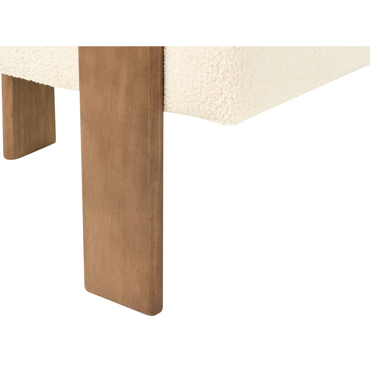 Sofa ILBRO Boucle Złamana biel dla 2 osób