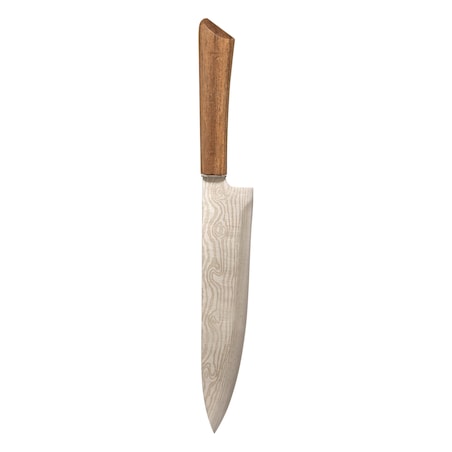 Komplet noży kuchennych w drewnianym stojaku 36,3x15,2x11,3 cm KOMELEK