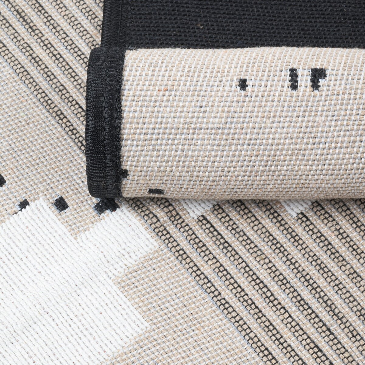 Dywan Kilim Nord 60x120 cm e-floor nowoczesny beżowy