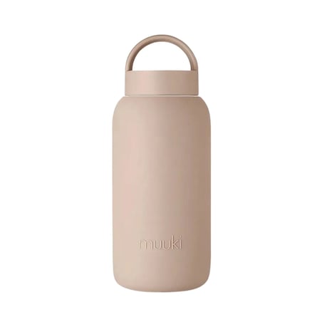 MUUKI DAILY BOTTLE szklana butelka na wodę 720 ml, Desert Rose