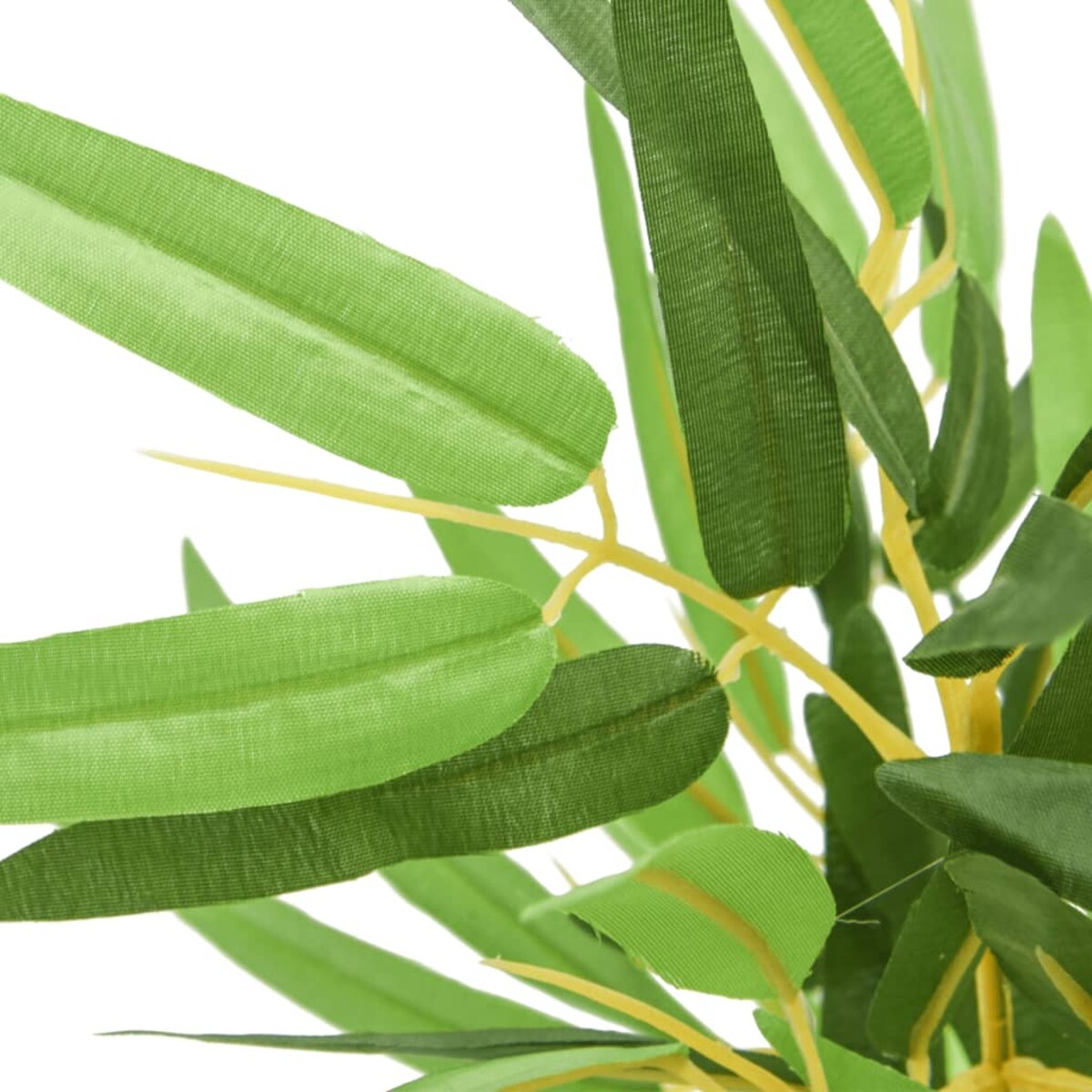 vidaXL Sztuczny bambus, 552 liście, 120 cm, zielony