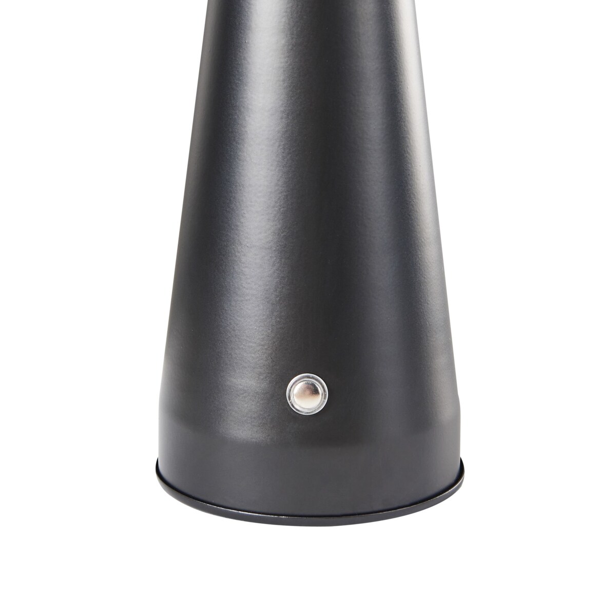 Bezprzewodowa lampa stołowa LED BOCONO Z czujnikiem ruchu Metal Czarny