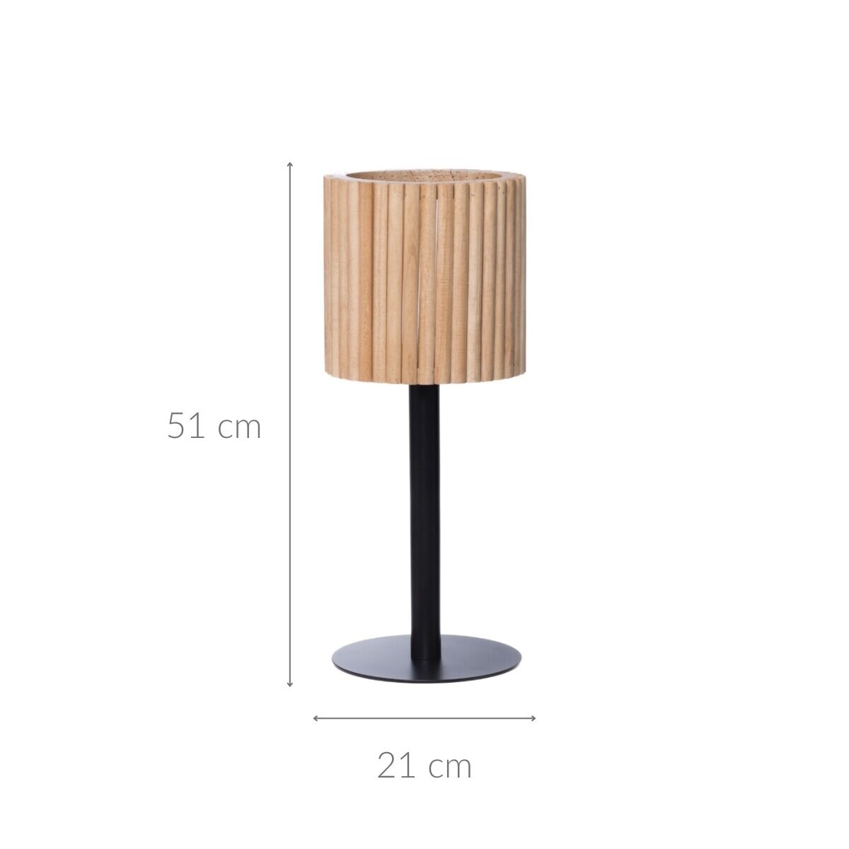 Kwietnik na metalowym stojaku URBAN EDEN, 51 cm