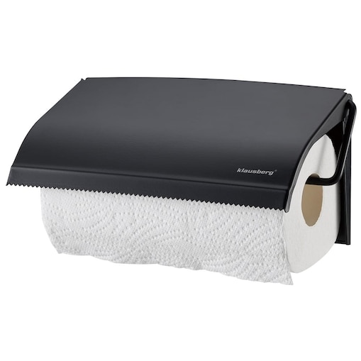 Uchwyt na ręcznik papierowy KLAUSBERG czarny matowy