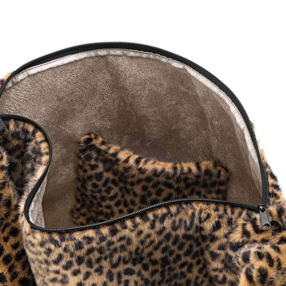 Torba MOONBAG, leo fake fur