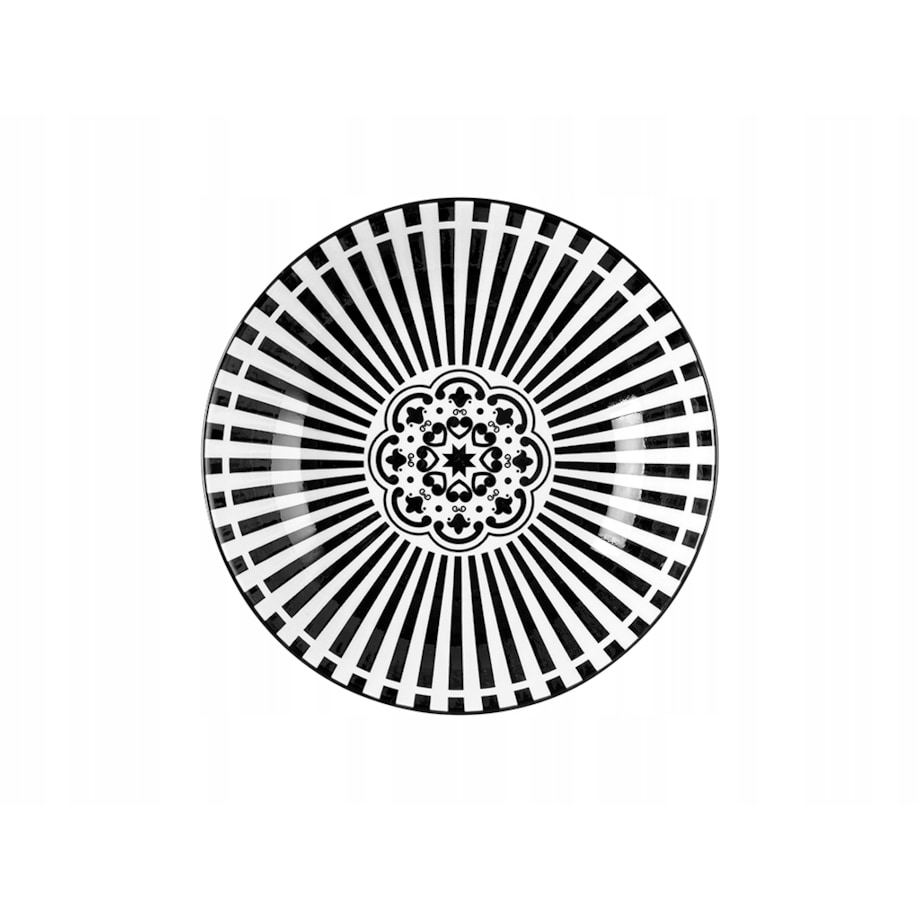 TALERZ OBIADOWY głęboki na zupę rosół jedzenie 20cm ASTEC wzorek miska