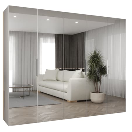 Szafa uchylna otwierana MARBELLA 3 250 wys. 202 cm Biały + u. Kaszmir