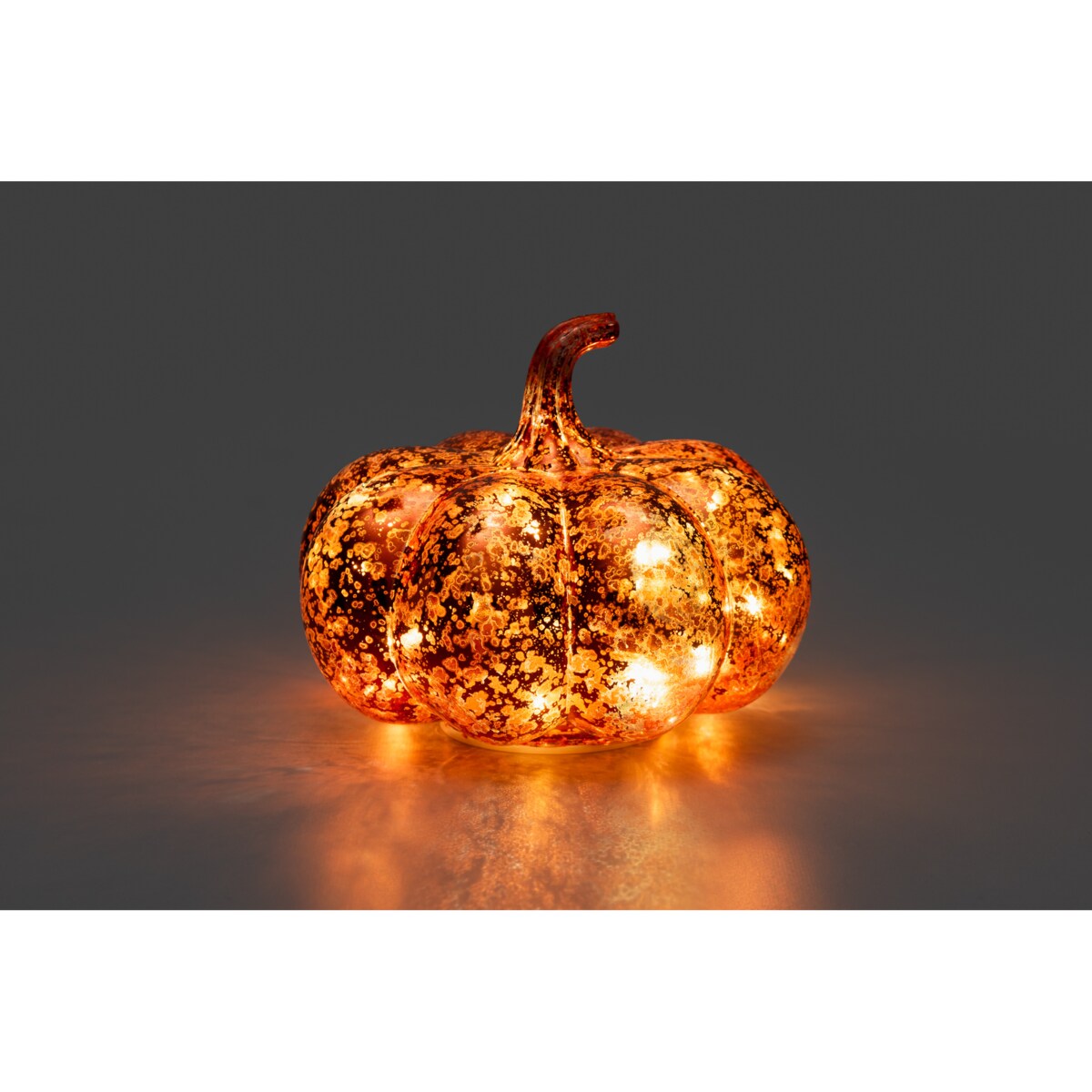 Dynia dekoracyjna podświetlana, 15 mikrodiod LED, Ø 18,5 x 15 cm