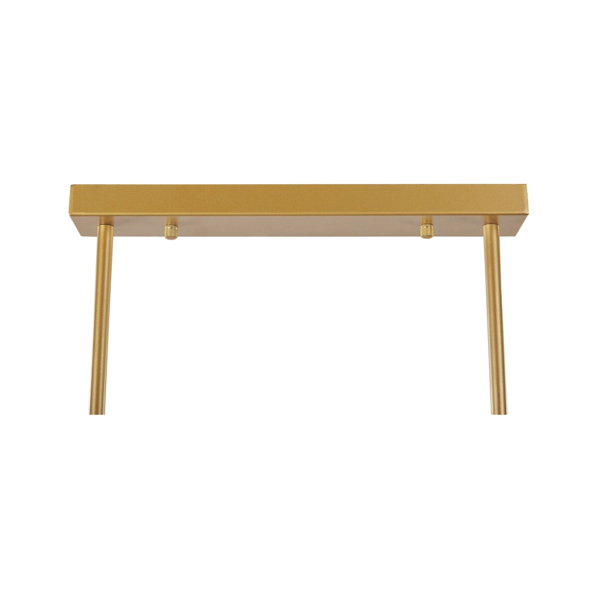 Lampa wisząca 5-punktowa metalowa złota ZIKULI