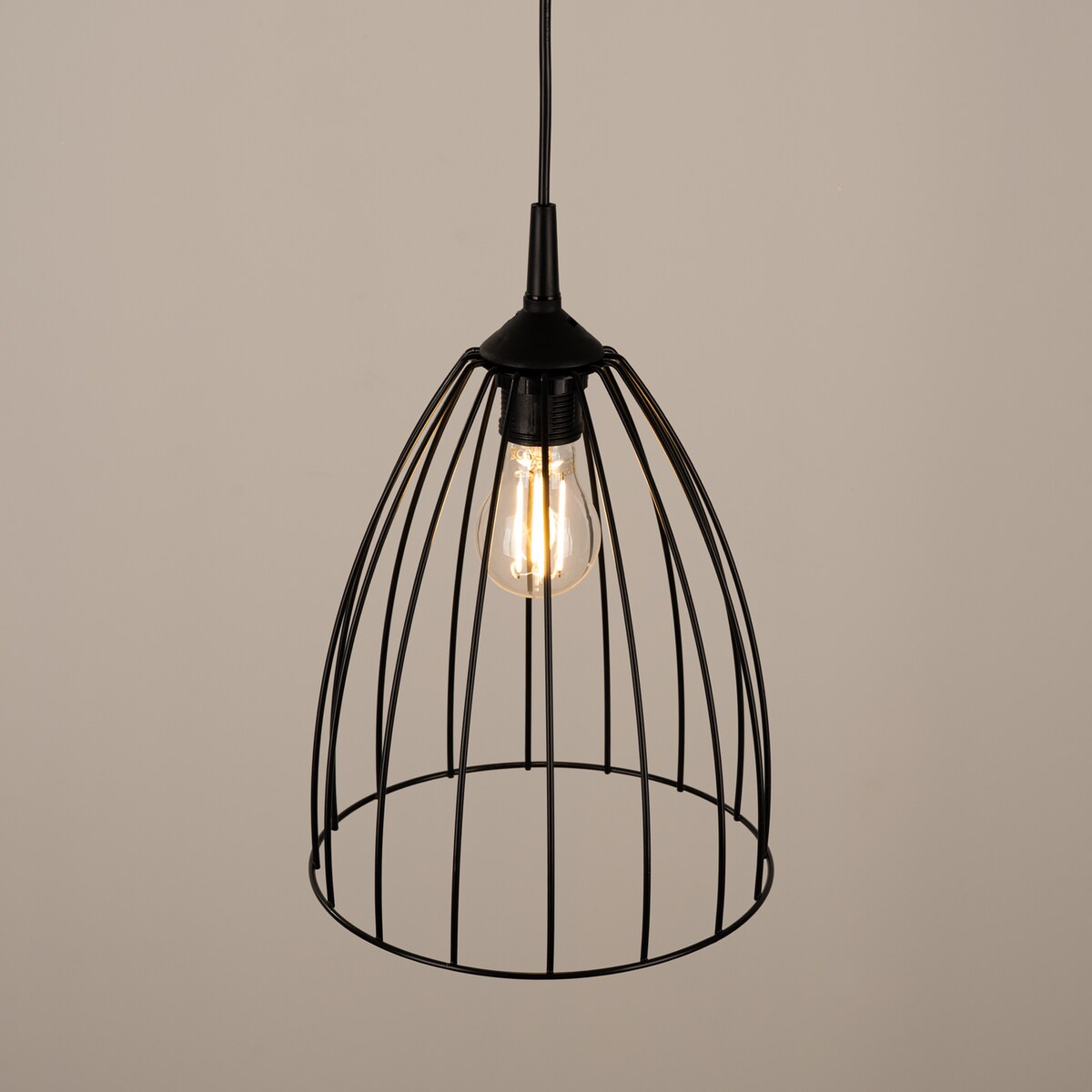 Lampa wisząca RITZ czarna