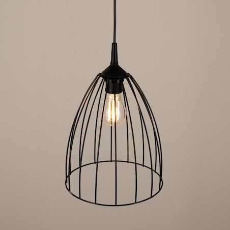 Lampa wisząca RITZ czarna