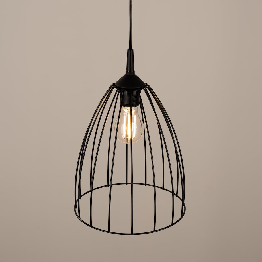 Lampa wisząca RITZ czarna