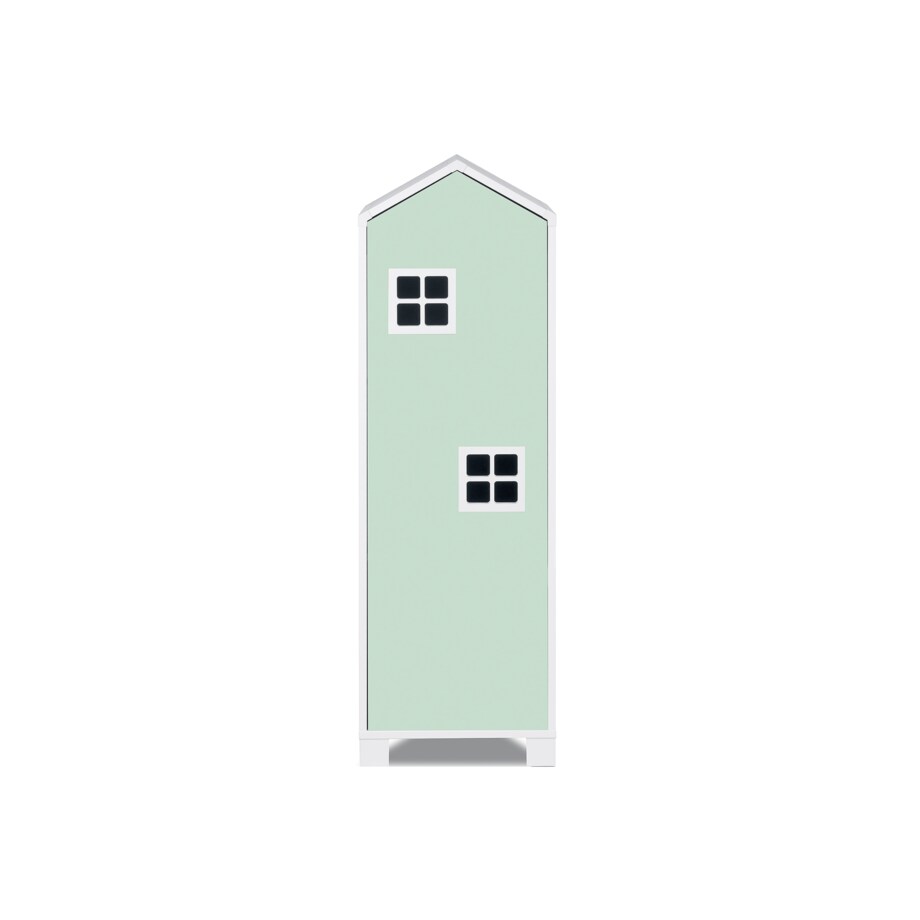 KONSIMO MIRUM Szara szafa w kształcie domku dla dziecka