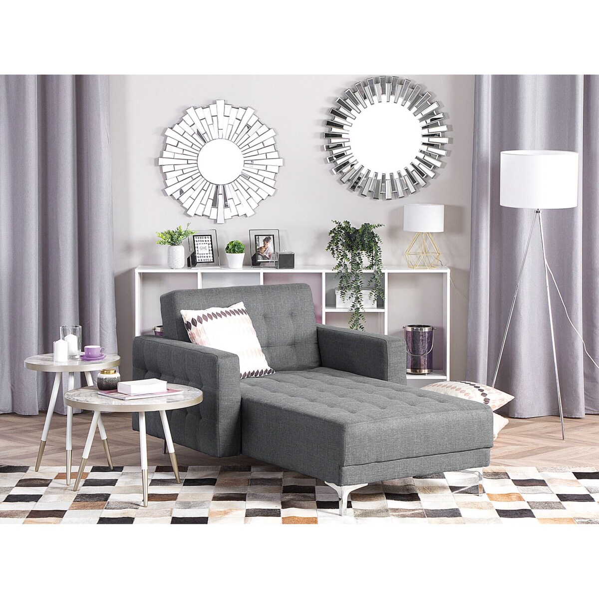 Szezlong szary ABERDEEN