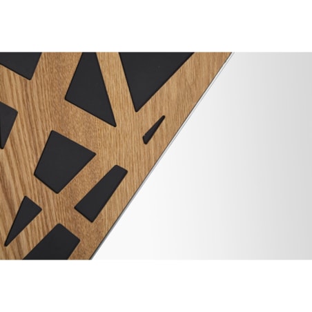 Lustro ścienne Angle, kolor wielokolorowy, płyta MDF, 50 x 1 x 90 cm, do salonu i przedpokoju, Mauro Ferretti