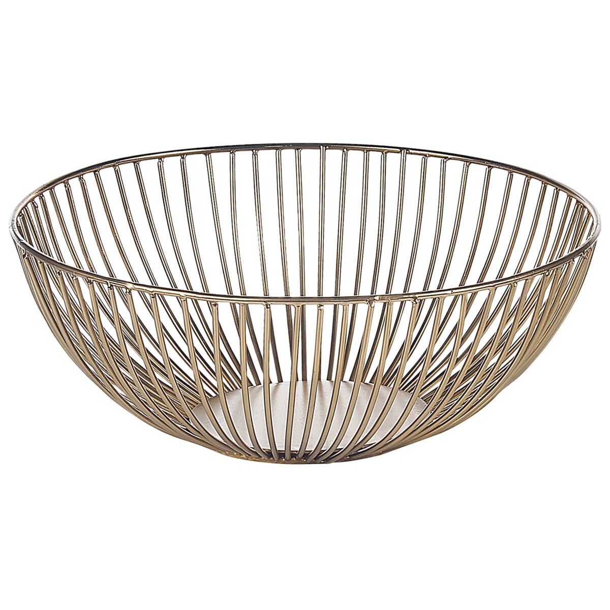 Zestaw 3 mis dekoracyjnych GARUT Metal Złoty