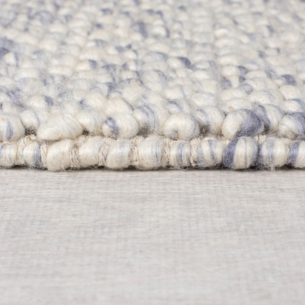 Dywan Wełniany Minerals Niebieski 120x170