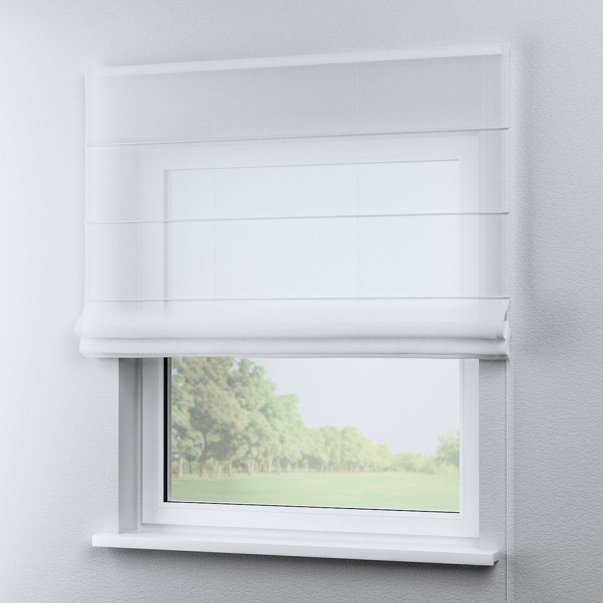 Roleta woalowa Siena 160x170 biały natural look