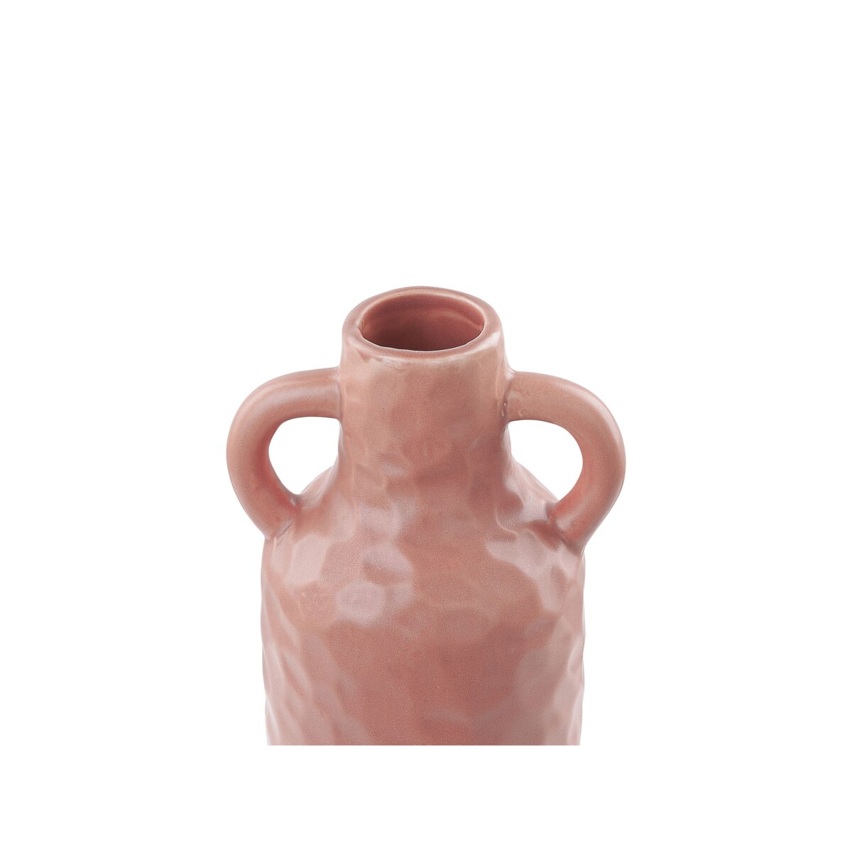 Wazon na kwiaty ceramiczny 24 cm różowy DRAMA