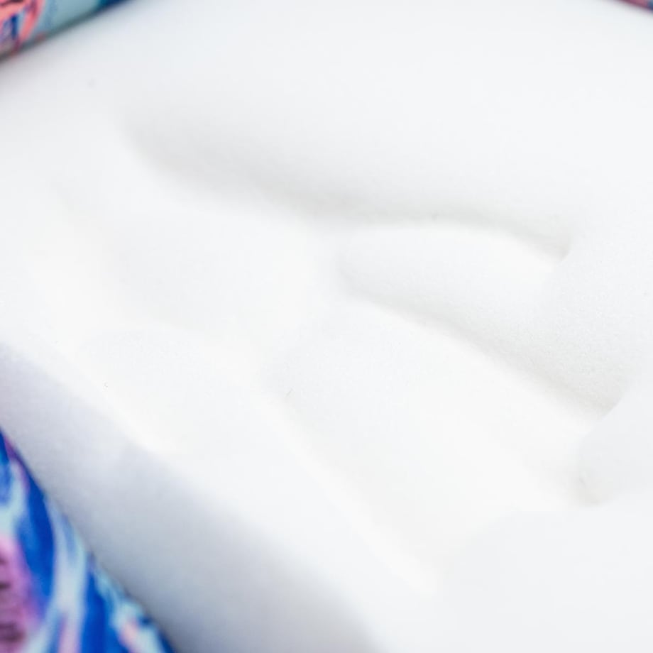 Kanapa ortopedyczna welurowa "Psikolaż" - Rozmiar: M