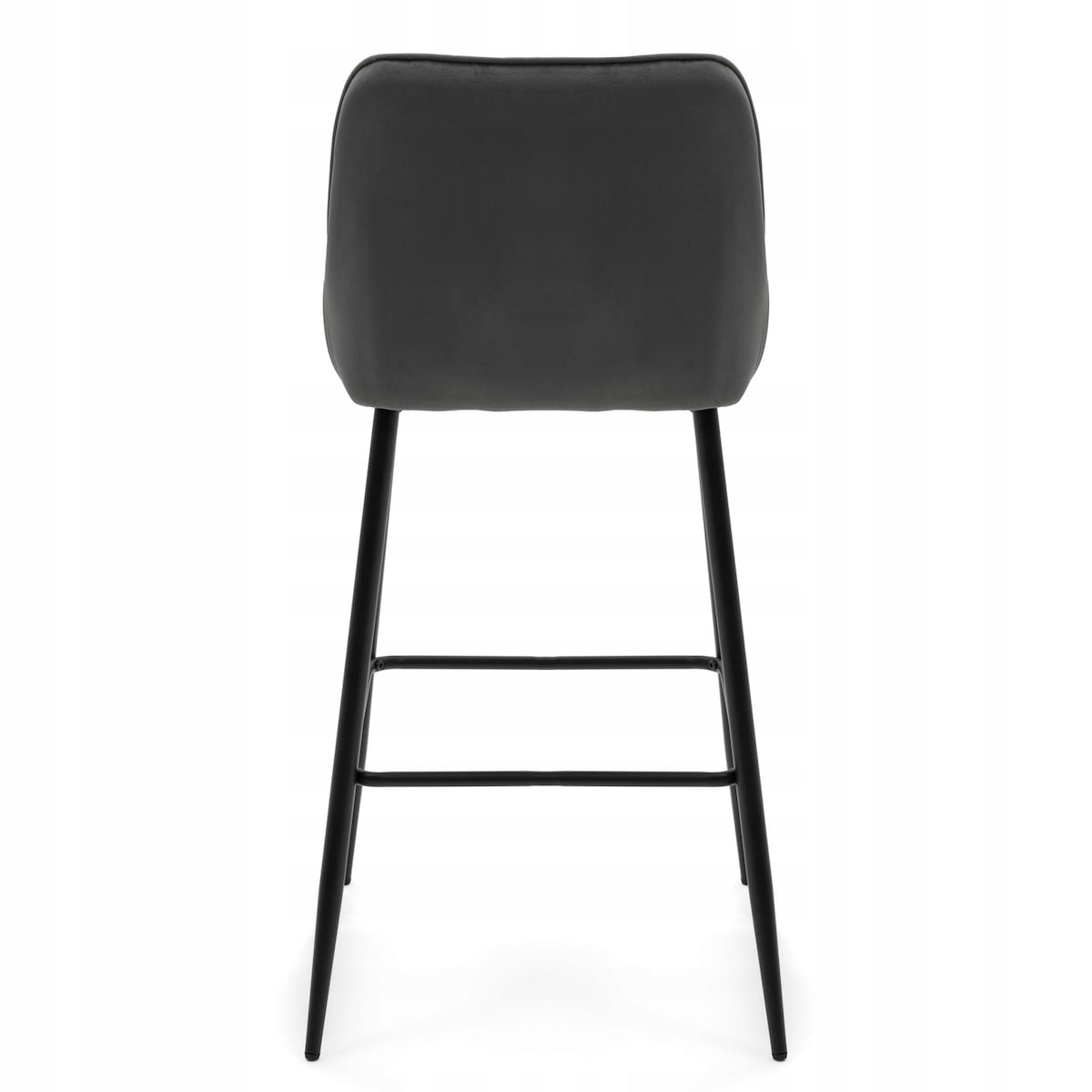 Hoker tapicerowany welurowy do salonu jadalni barowy glamour PASSO