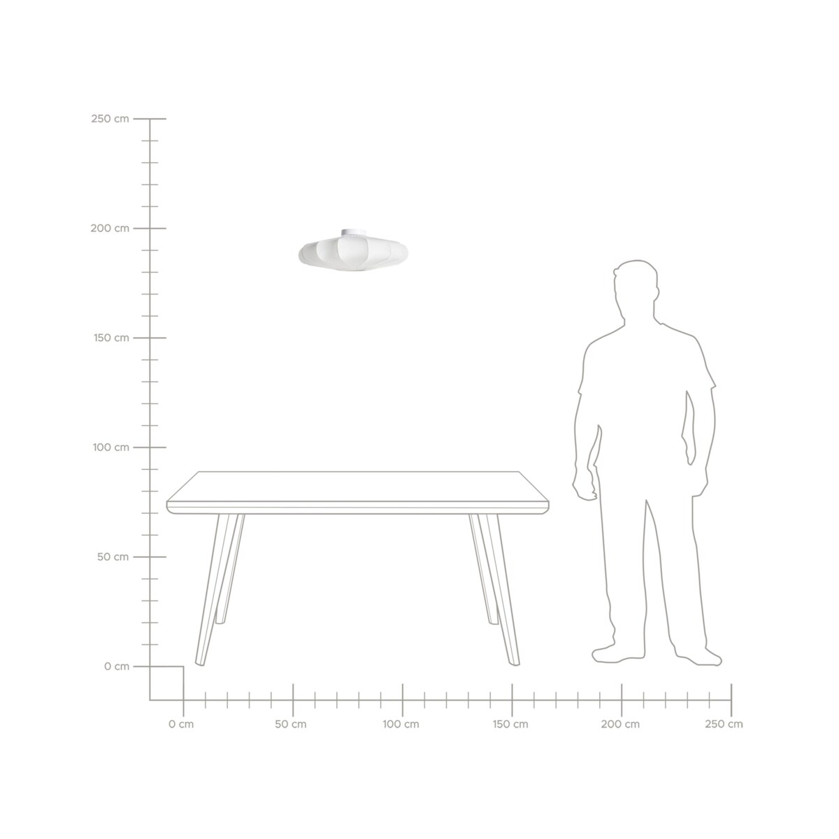 Lampa sufitowa UMCHABEZI Biały
