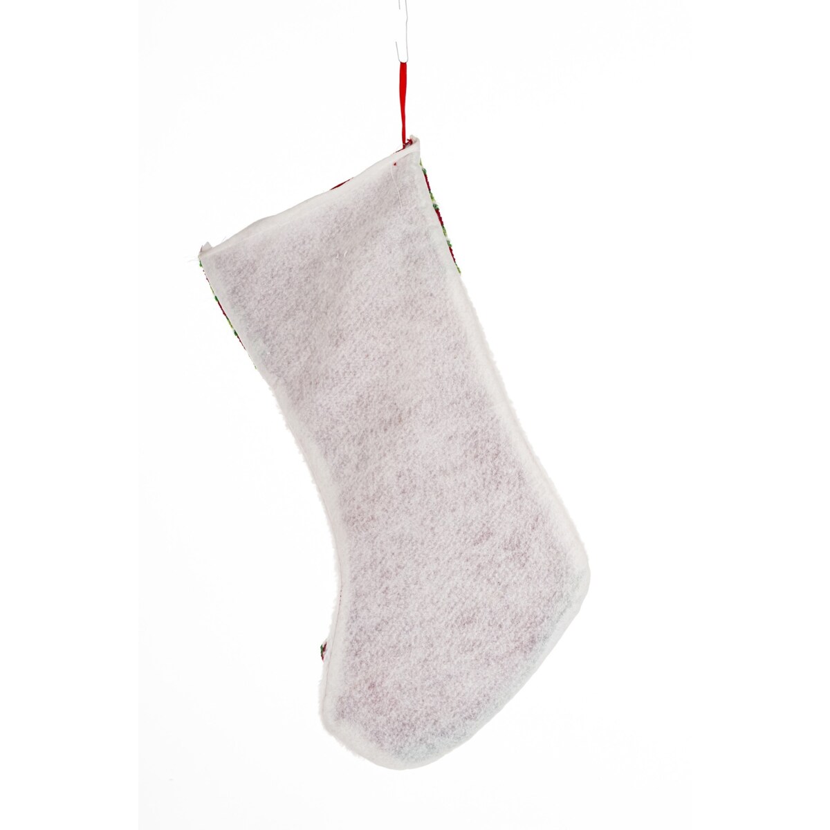 Skarpeta na prezenty 46x26x4 cm NEGULO w czerwonej czapce