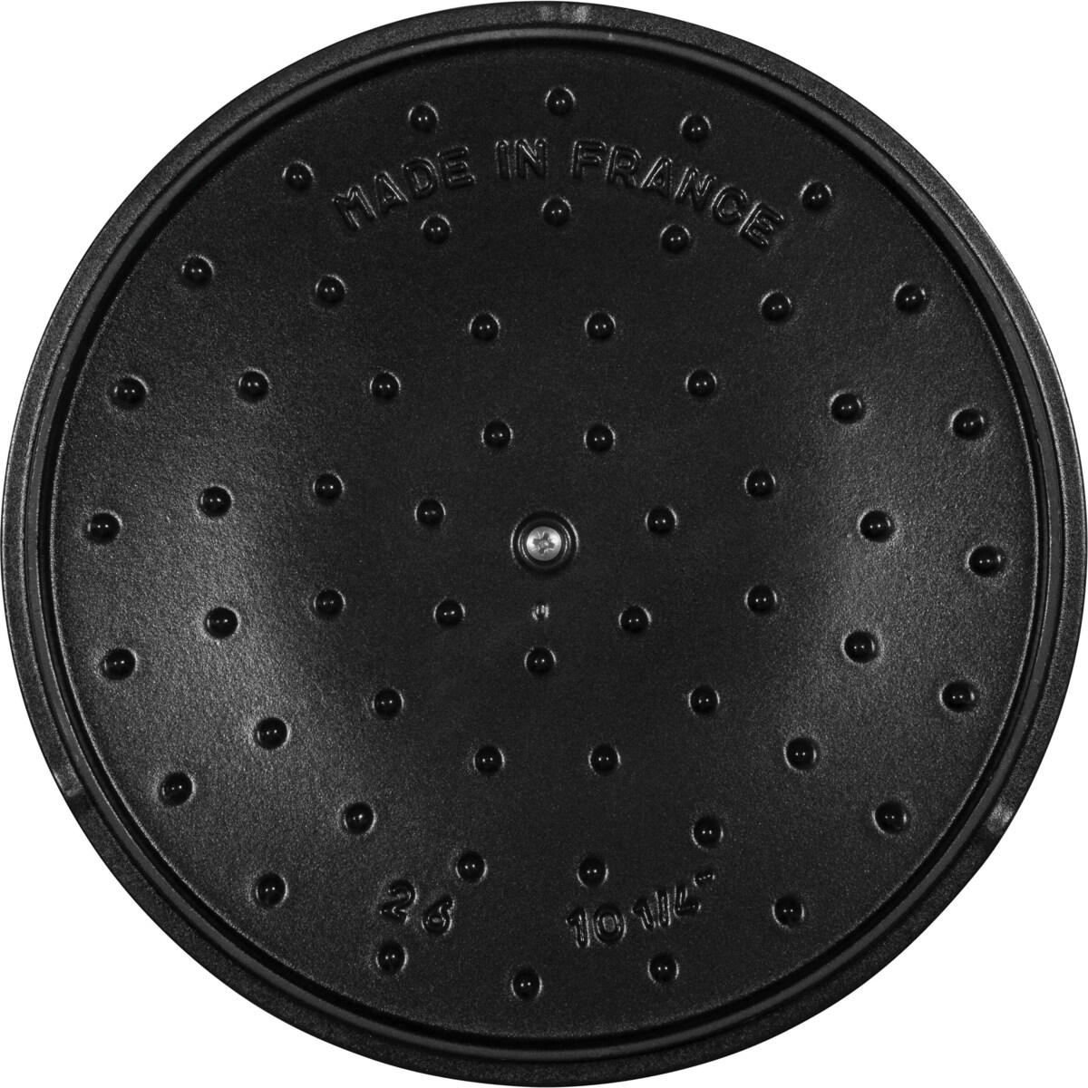 Zestaw 2 naczyń żeliwnych z pokrywką Staub - 24 cm, Biała trufla