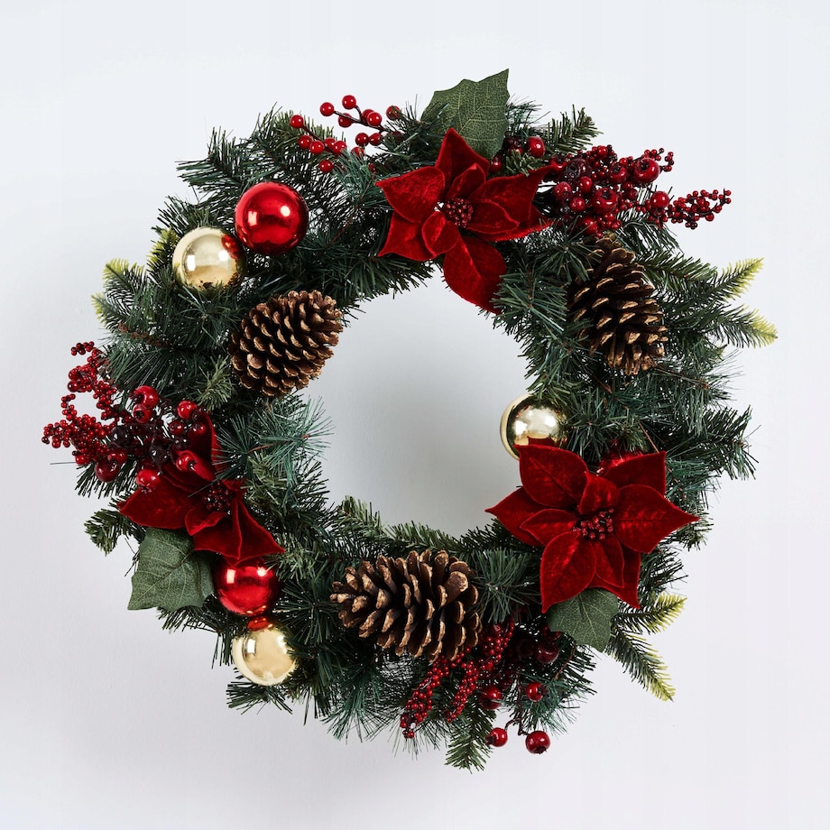 WIANEK ZIELONO BIAŁY SZTUCZNY na stół drzwi DEKOR