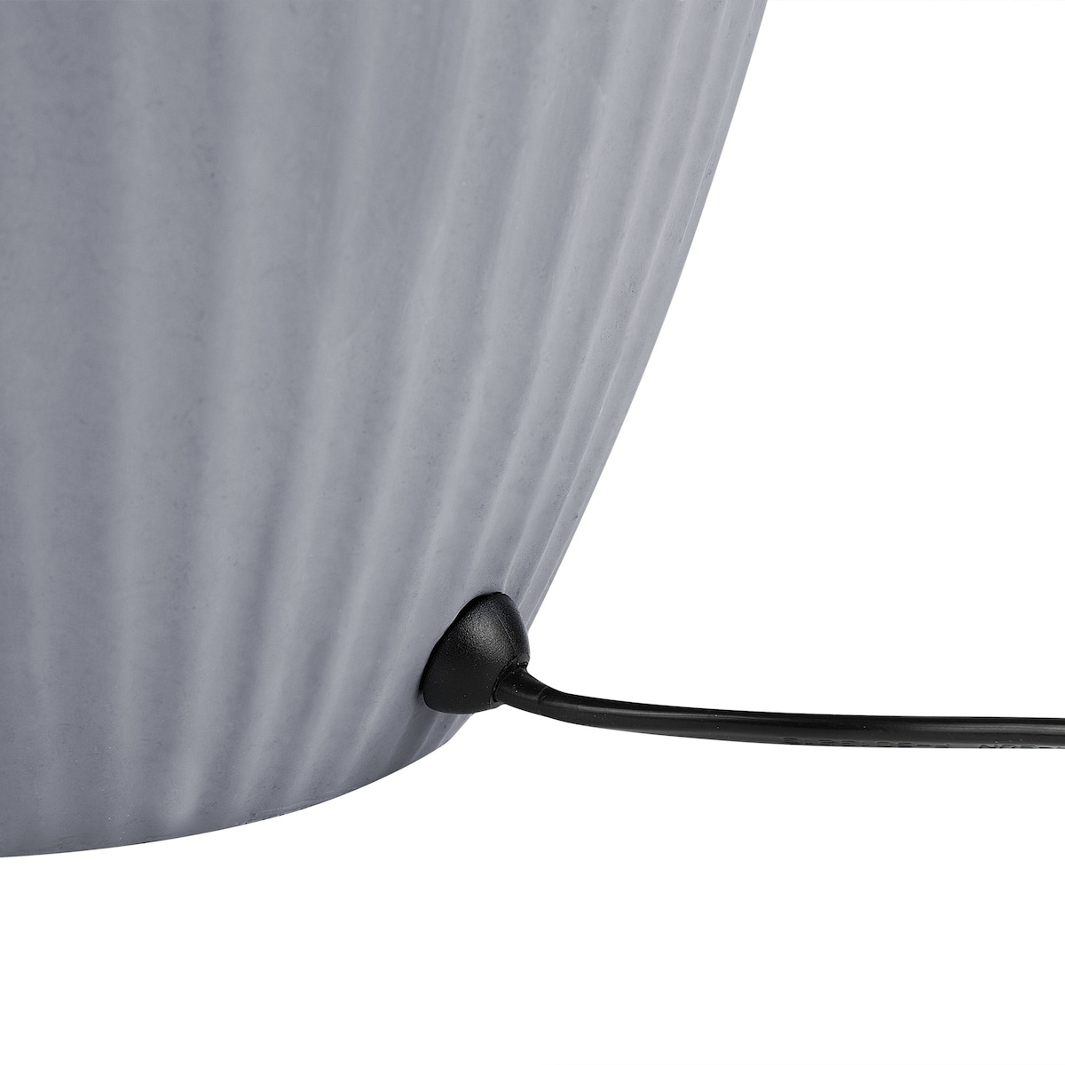 Lampa stołowa FERGUS Ceramika Szary