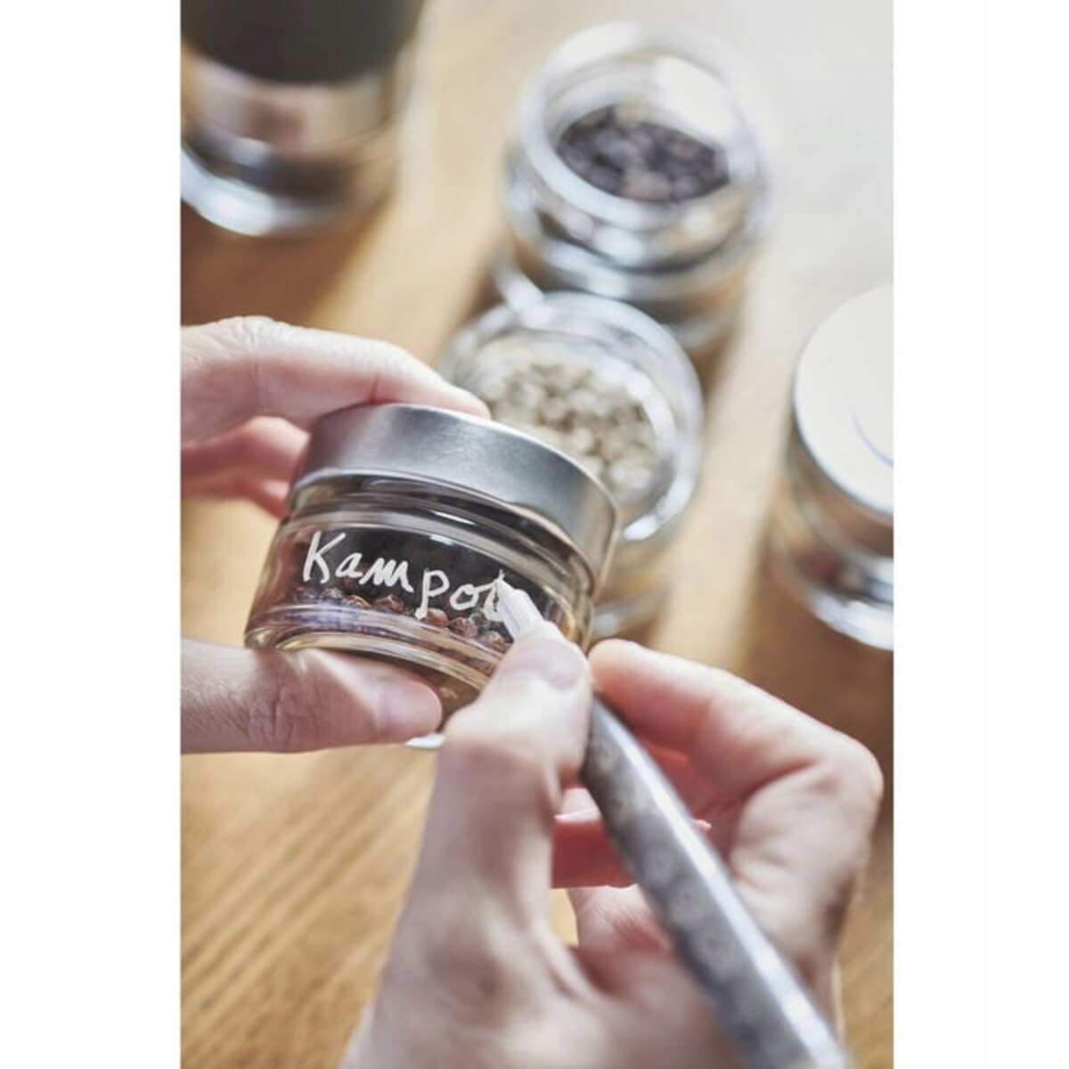 MŁYNEK do PIEPRZU Peugeot Maestro ZESTAW Prezentowy Pojemniki i Pieprz