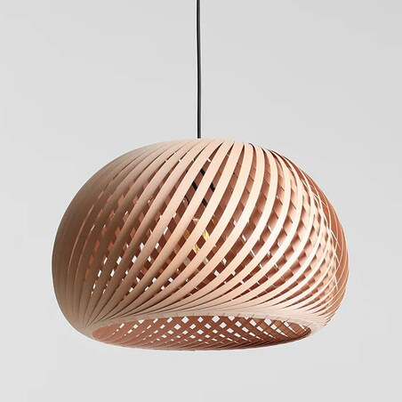 Lampa drewniana nad stół Nature 1123G_L Aldex wisząca naturalny