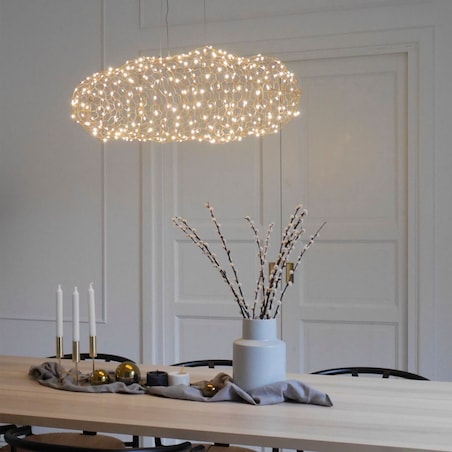 Designerska lampa wisząca Hayden 4201250-6501 By Rydens chmura LED 15W 2700K złota