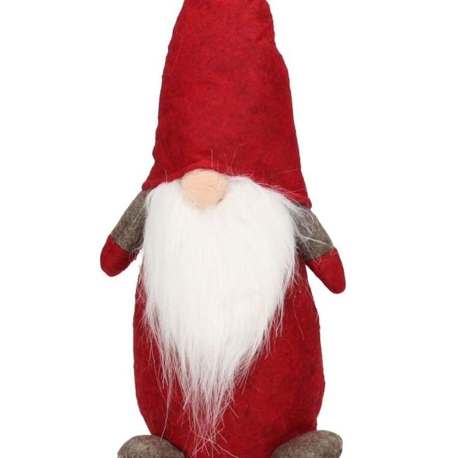 Skrzat Krasnal Mikołaj Gnom Świąteczny Duży 45Cm