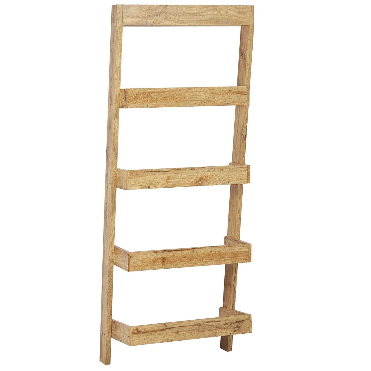 Regał drabina 5 półek jasne drewno MOBILE TRIO
