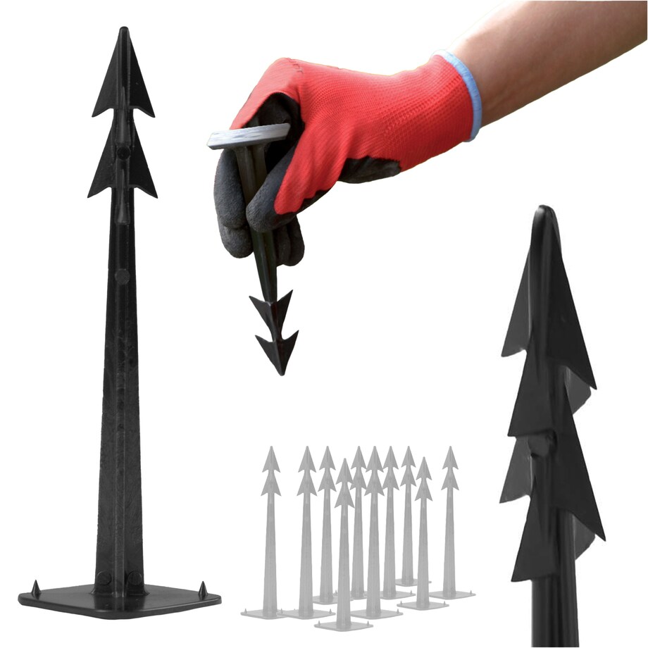 Szpilki Do Agrowłókniny Geowłókniny 12,5 Cm 50 Szt. Kotwy Czarne
