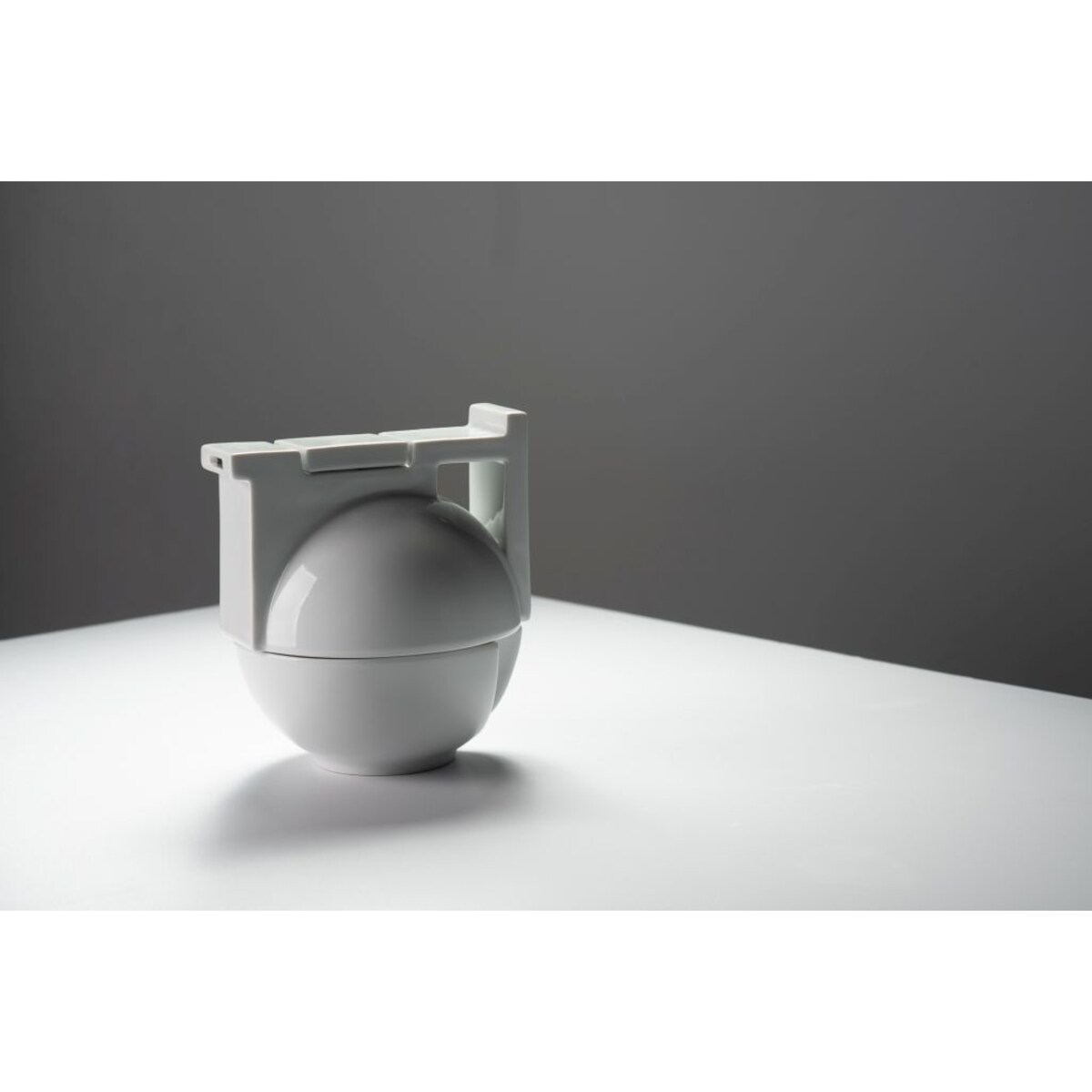 Zestaw do herbaty Bau Solo biały CD01