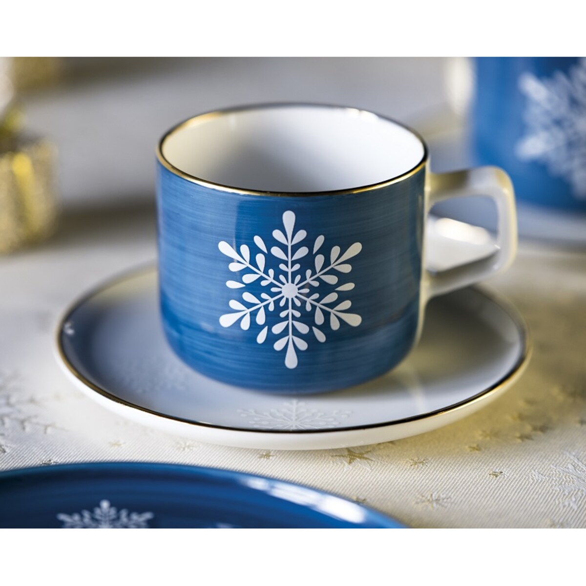 Garnitur śniadaniowy dla 1 osoby 3 el. Ankara Magiczna Noc LU03 (0353)