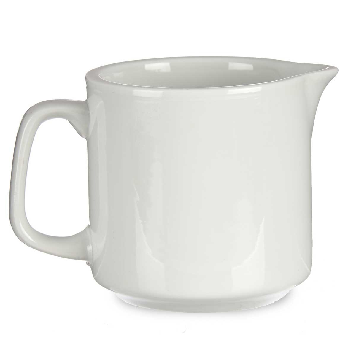 Porcelanowy mlecznik z uchem, 100 ml