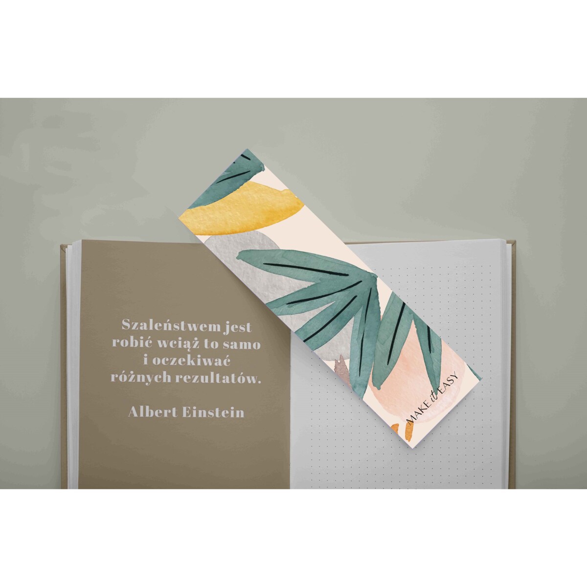 ZAKŁADKA DO KSIĄŻKI, PLANNERA – PASTEL FLOWER!